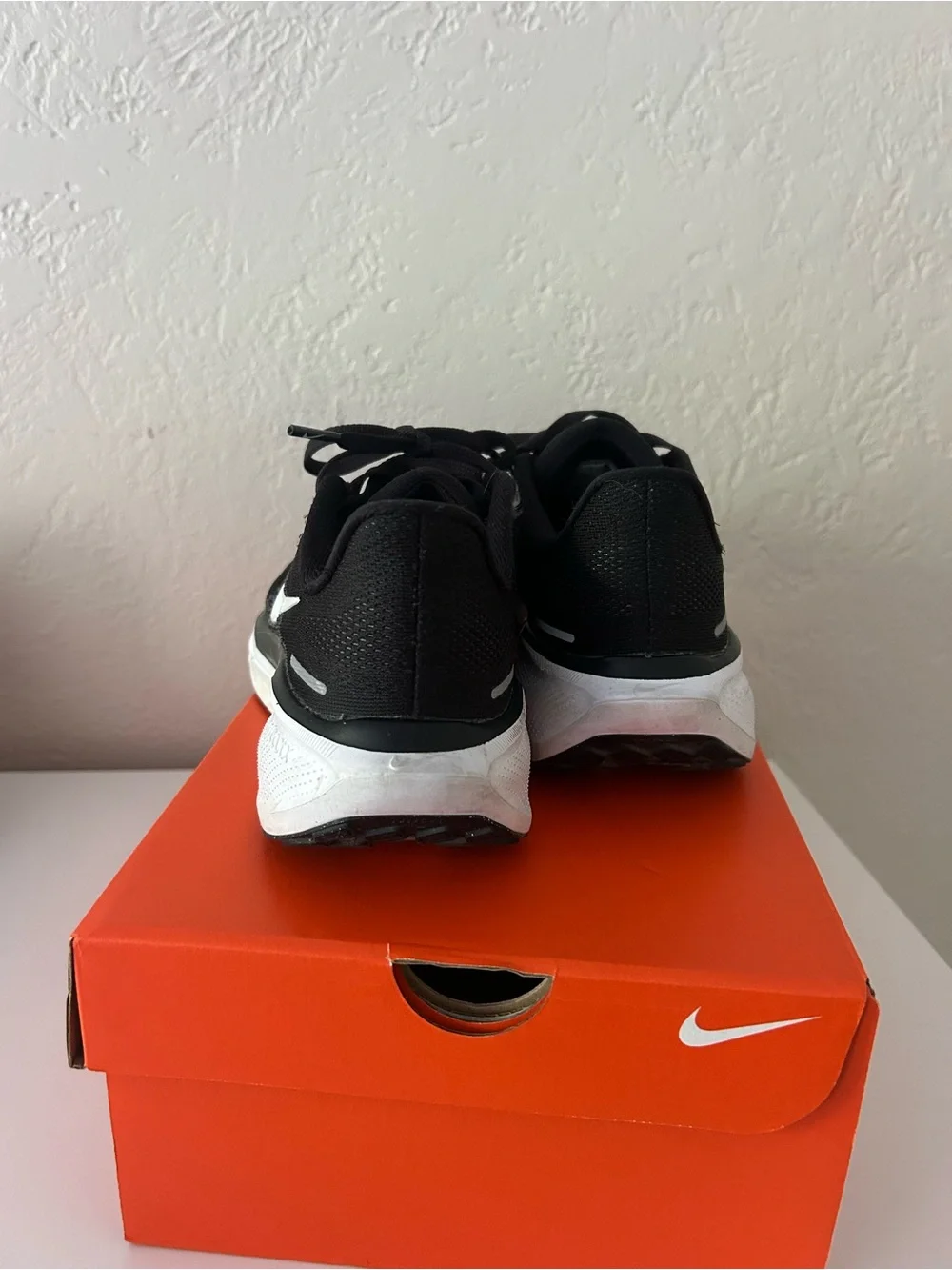 Nike Air Zoom Pegasus 41 Black & White Running Sneakers